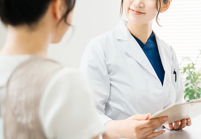 女性眼科専門医による診療