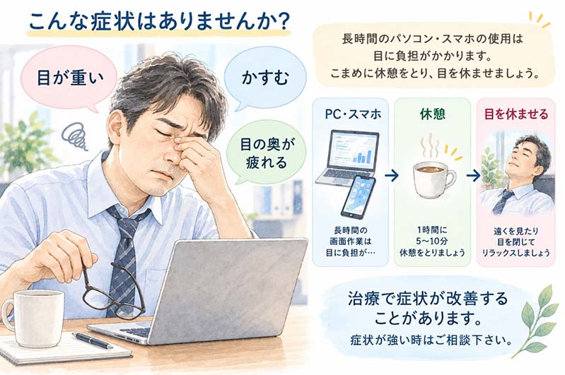 眼精疲労