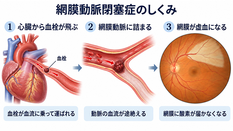 網膜動脈閉塞症